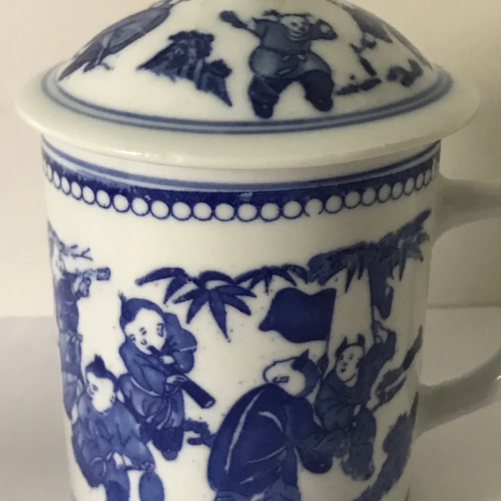 Asian Cup With Lid